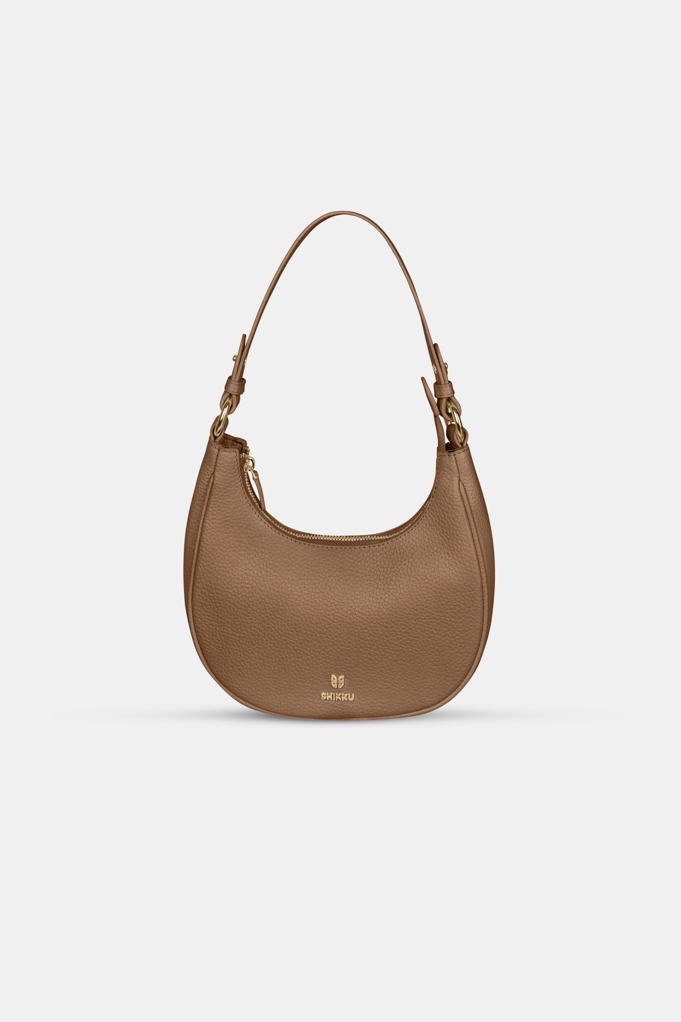 Hobo Leather Bag - Brown